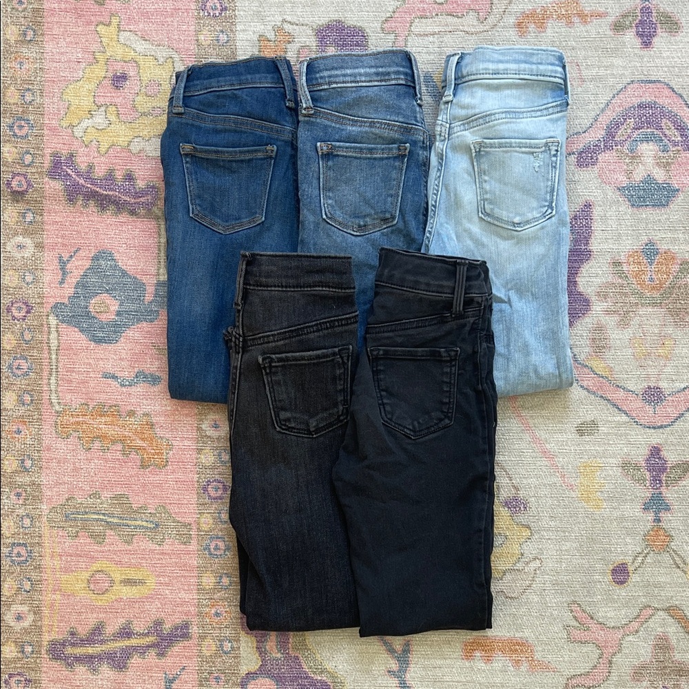 Old Navy Kids Skinny Jeans Rockstar/Ballerina
